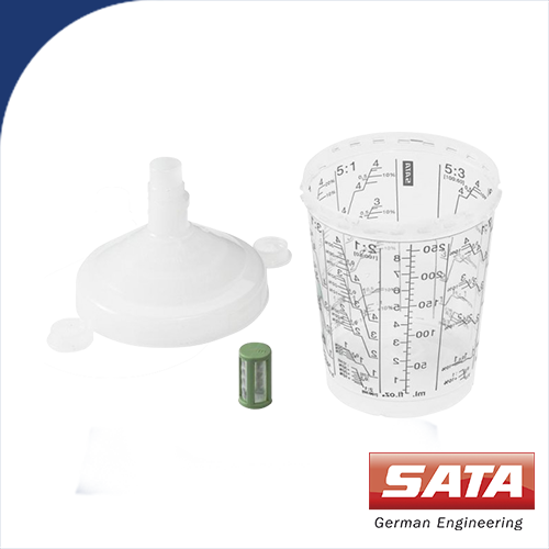 Vaso RPS 0.3 L Estándar con Tamiz Plano de 200 Micras