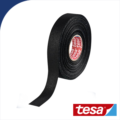 Cinta de Tela para Protección de Cables de Arneses Automotrices